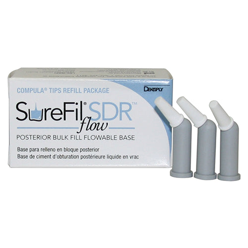 Dentsply Sirona 61C101P SureFil SDR Flow+ .25 Gm Compula Tips Universal 15/Pk Dentsply Sirona 61C101P SureFil SDR Flow+ .25 Gm Compula Tips Universal 15/Pk